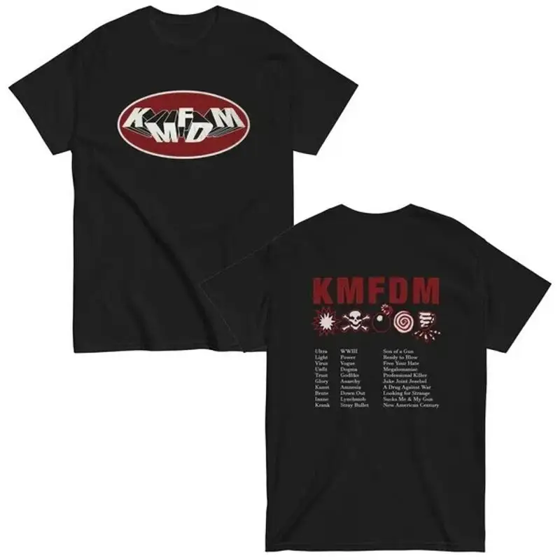KMFDM Shirt Vintage Band Tour Konzert T-Shirt