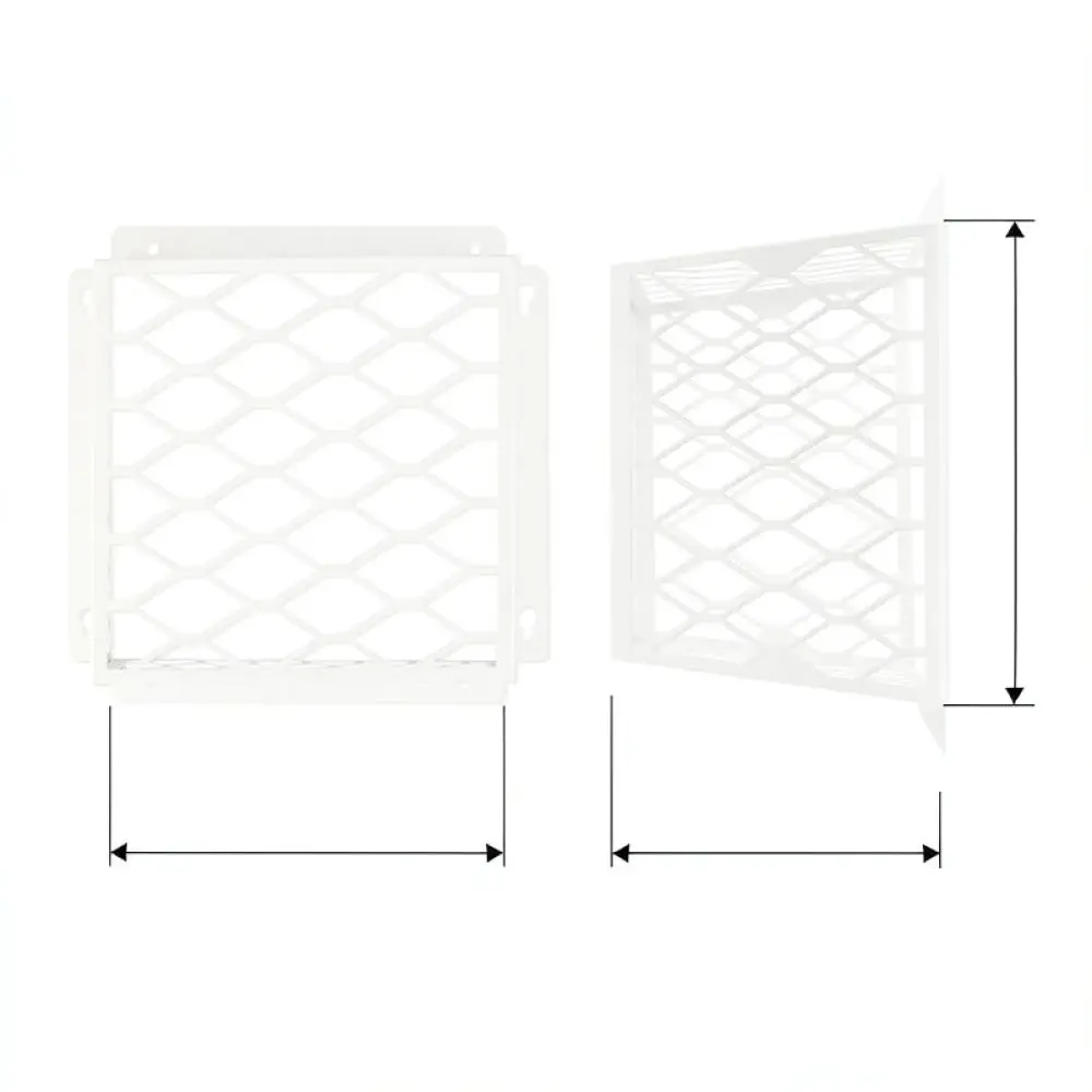 Dryer Vent Guard Bird Proof Cover For 3 To 4 Inch Exhaust Ducting Outdoor Ventilation Protective Home Hardware