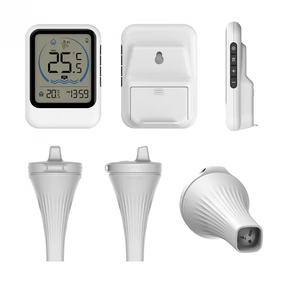 

Outdoor Pool Gauge IP68 Waterproof Thermometer Accurate Temperature Measurement Battery Operated LCD Display For Outdoor Use