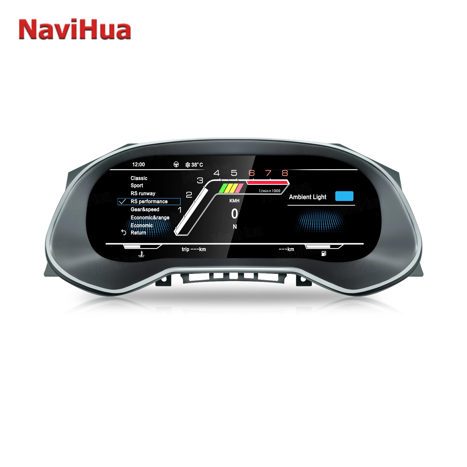 12.3 Inch Car Digital Cluster For Seat Leon 2013 2018 LCD Dashboard Speedometer Virtual Cockpit Tachometer Ghost Screen Monitor