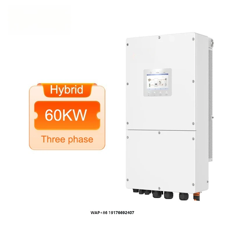 60kw Three Phase Solar Inverter Pv System Hybrid Solar Inverter in Stock
