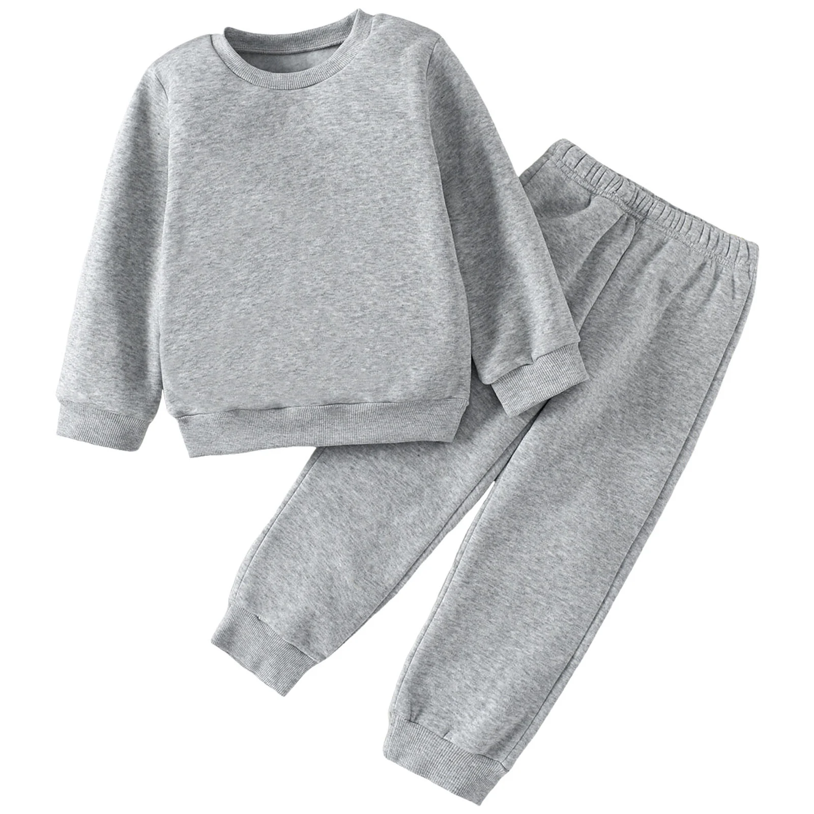 

Going Home Baby Outfit Two Piece Set For Boys And Girls Round Neck Long Sleeve Sweatshirt And Sweatpants Suit In Clothe Month