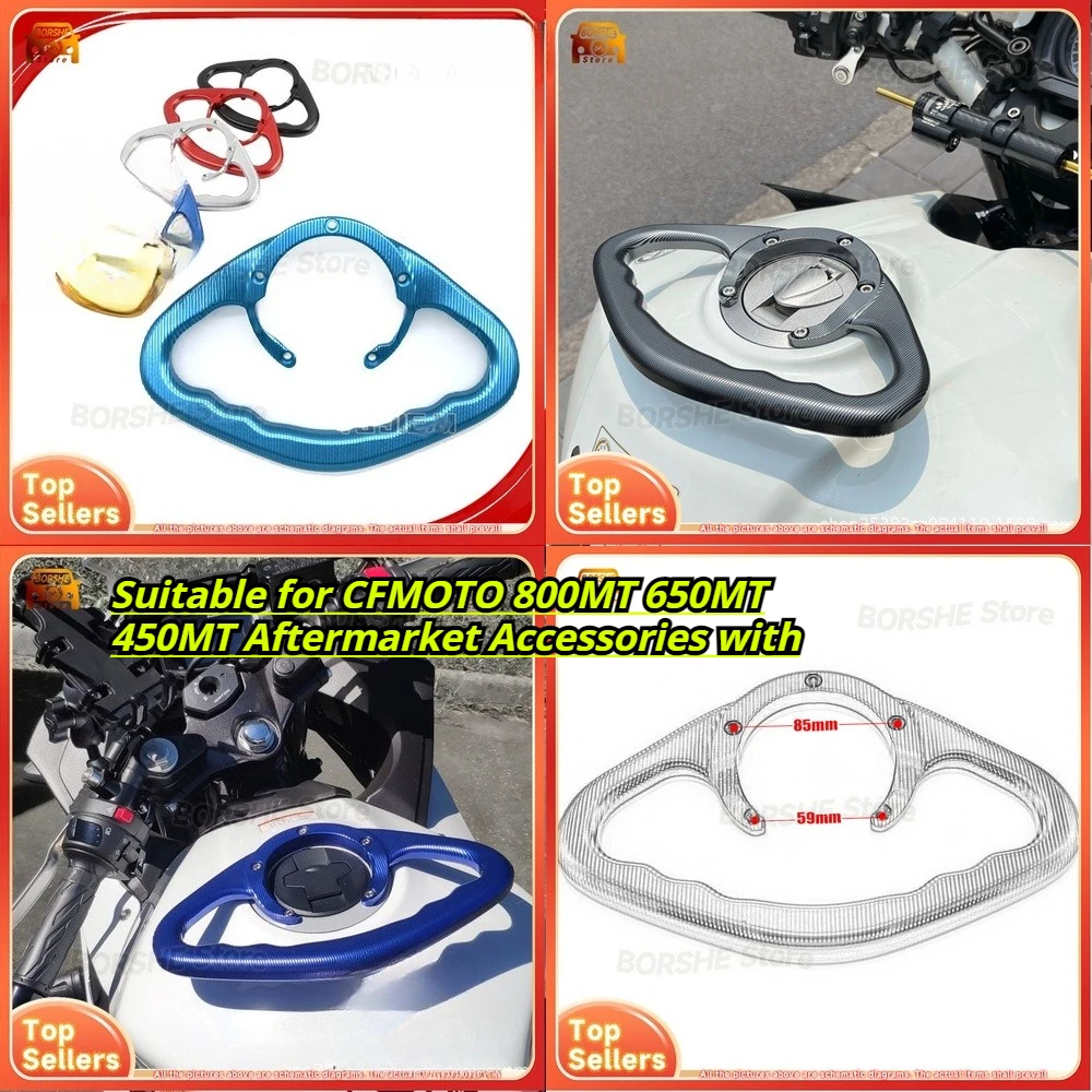 

2026 Motorcycle Tank Handlebar Passenger Rear Grab Rail Suitable for CFMOTO 800MT 650MT 450MT Aftermarket Accessories with