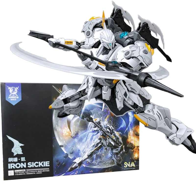 

Original SNAA 1/144 SC-007 IRON SICKLE Knights of The Round Table Action Figure Assembly Model Toys Collectible Model Ornaments