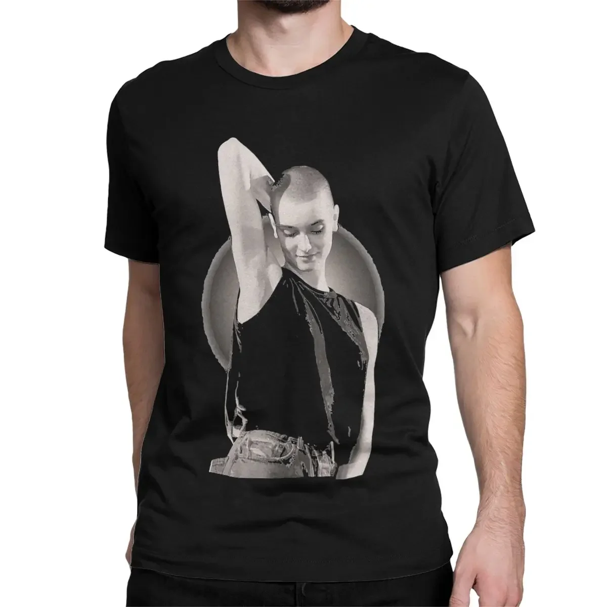 Men Women T-Shirts Singer 90s Music Vintage Cool Cotton Tees Short Sleeve Sinead Oconnor T Shirts Round Neck Clothes Original