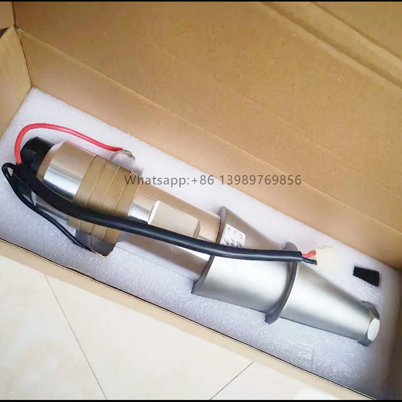 15K 2600W High Power Ultrasonic Welding Transducer for non-woven fabrics /plastic /PVC sealing parts