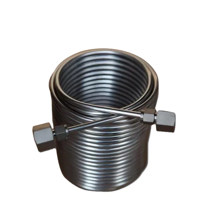 Ss304 Stainless Steel Capillary  cooling pipe coil