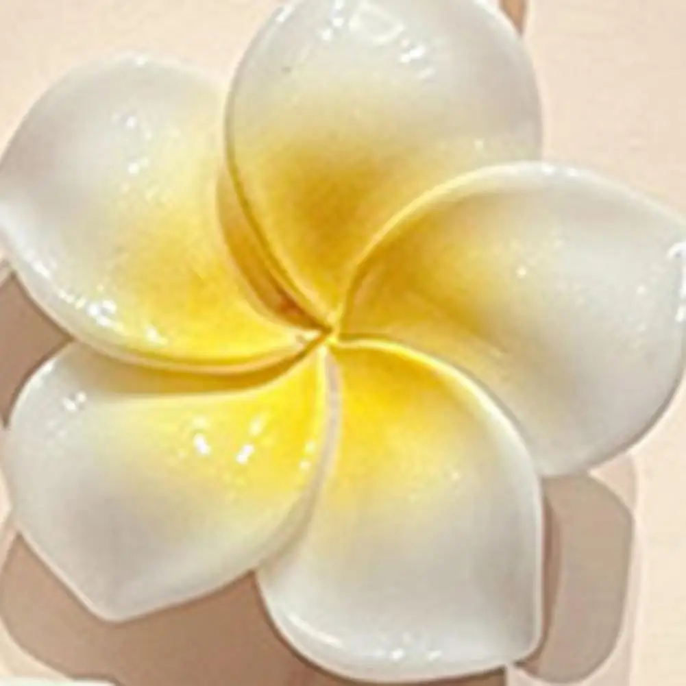 

1 Pair 5.7cm Women Hair Clips Flower Shape Hair Barrettes Strong Grip Decorative HairPins Beach Party Women Hair Accessories
