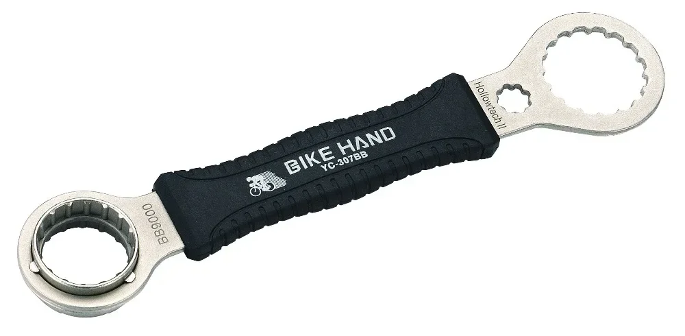 

BIKEHAND YC-307BB 3 размера Нижний Кронштейн гаечный ключ для удаления установки для Shimano Hollowtech II внешний BB, BB-9000 BBR60