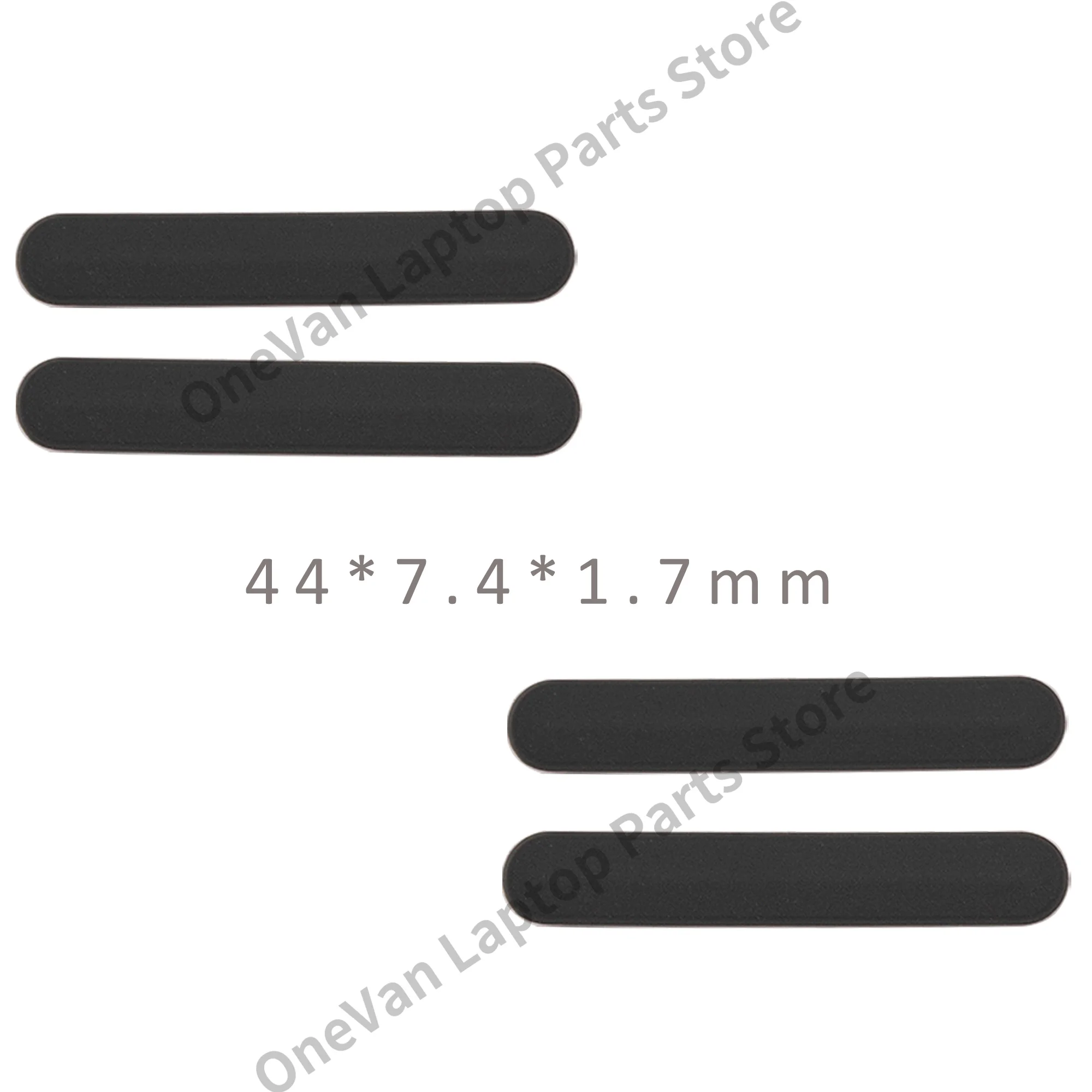 وسادة قدم مطاطية لـ HP بافيليون 14X360 14-CD TPN-W131 44x7.4x1.7 مللي متر حافظة سفلية للكمبيوتر المحمول وسادة قدم مطاطية مضادة للانزلاق #2