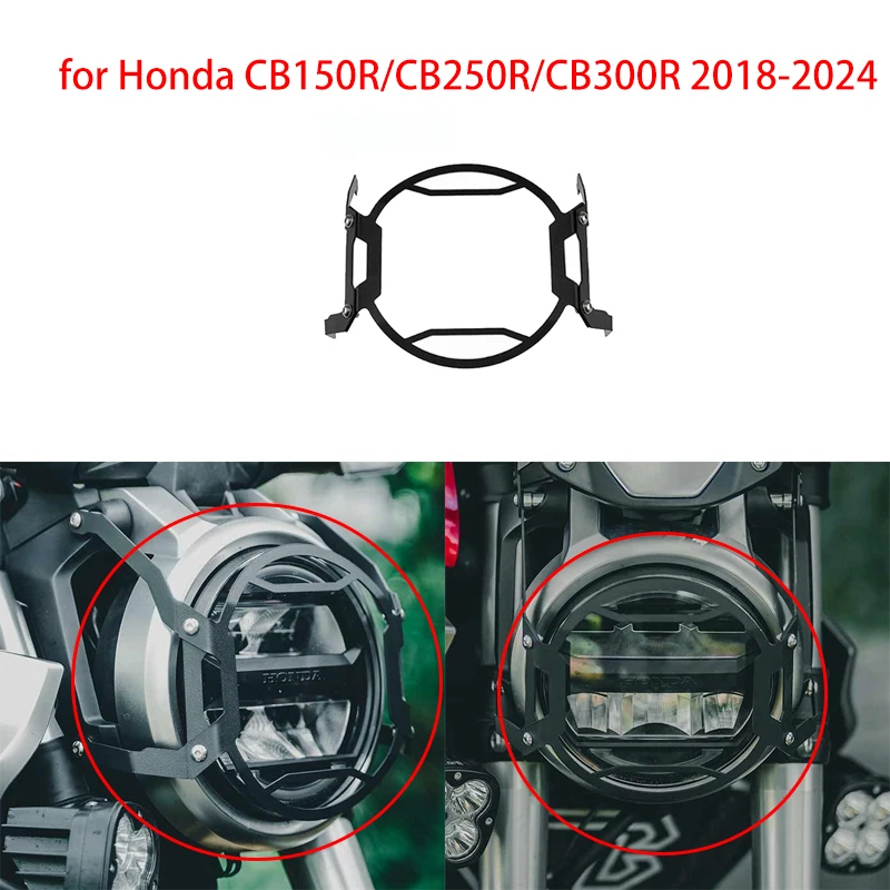 

Motorcycle accessories for Honda CB150R/CB250R/CB300R 2018-2024 modified headlight protection net headlight cover protective net
