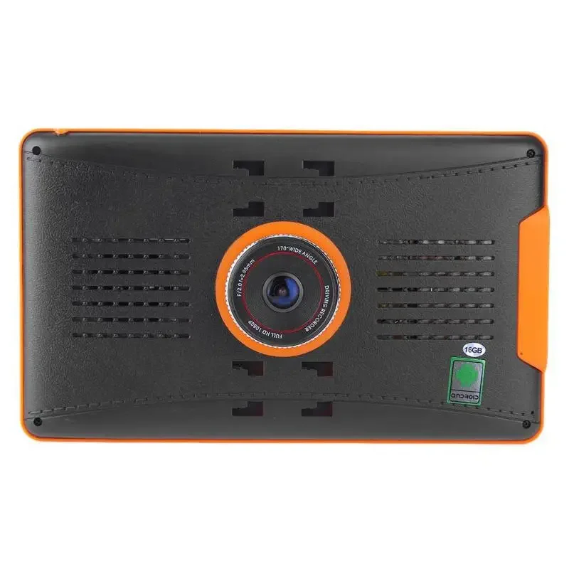 9-Inch portable GPS navigator + recorder Android universal with DVR single recording