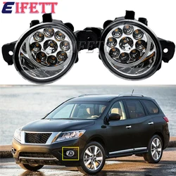 High Quality 2Pieces Fog Light H11 Front Bumper Headlight For Nissan Pathfinder R52 2013 2014 2015 2016