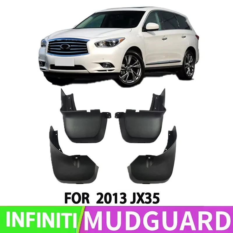 For 2013 Infinitini JX35 Car Front and Rear Wheel Special Fender Splash Retroper