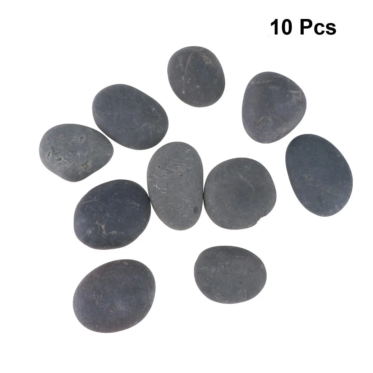 10pcs Smooth High for Painting Hand Painted Rocks DIY Polishing Pebbles Art Supplies Creative Design