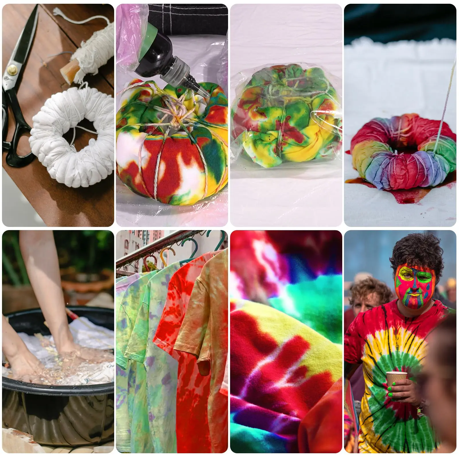 20g/Bag 23 Colors Fabric Tie Dye Powder Old Clothing Refurbished Pigments Color Change Cooking Free For Cotton Nylon Tie Dyeing