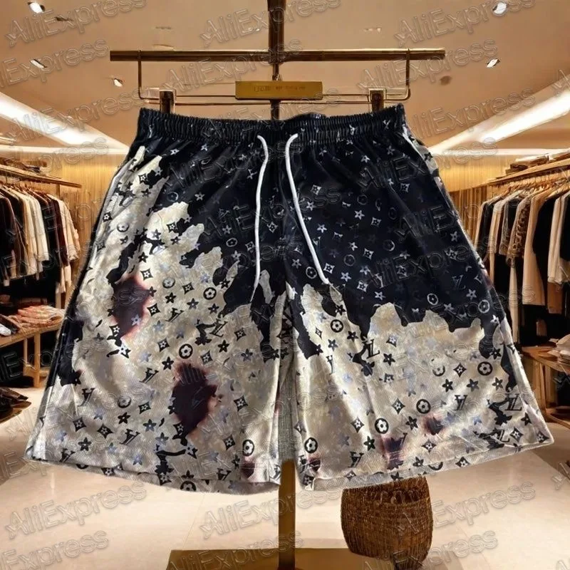 

2025 Summer new light luxury shorts five-point pants men's and women's casual sports shorts beach pants breathable fashion moto