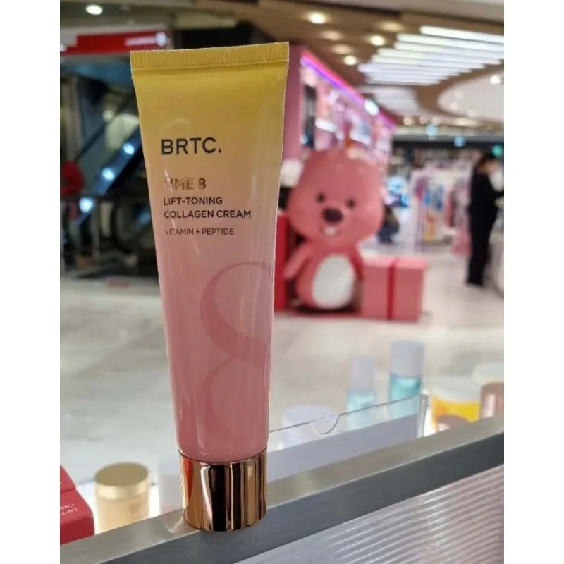 BRTC Original Korean Skin Care Facial Cream 80ml Vitamin Collagen Double Tube Facial Cream Moisturizing Brightening Firming