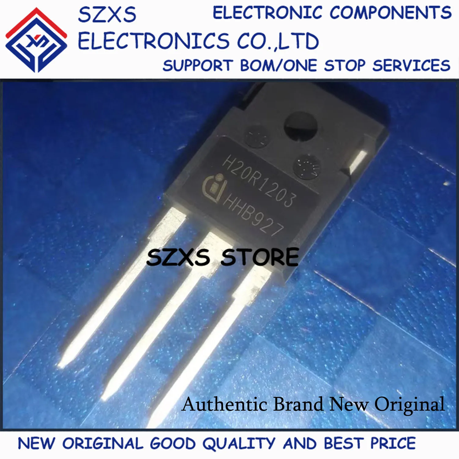 New Original 10Pcs H20R1203 IHW20N120R3 H25R1202 IHW25N120R2 H20R1353 IHW20N135R3 H30R1353 IHW30N135R3 TO-247 IGBT Transistor