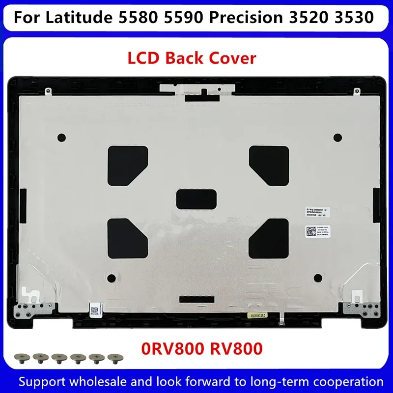 Nieuw Voor Dell Latitude 5580 5590 5591 E5580 E5590 E5591 Precisie 3520 3530 Laptop Lcd Rear Deksel Back Cover Top case 0RV800 RV800