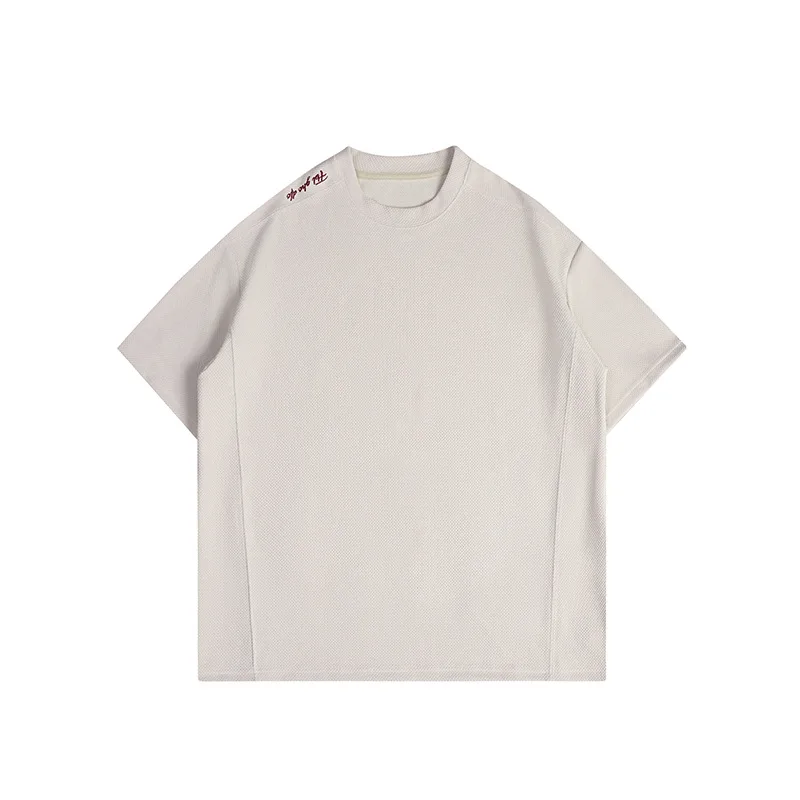 

Japanese New Mens T-shirts Y2k Streetwear Vintage Embroidery Graphic Tops Tees Summer Casual O-neck Short Sleeve T Shirts Male