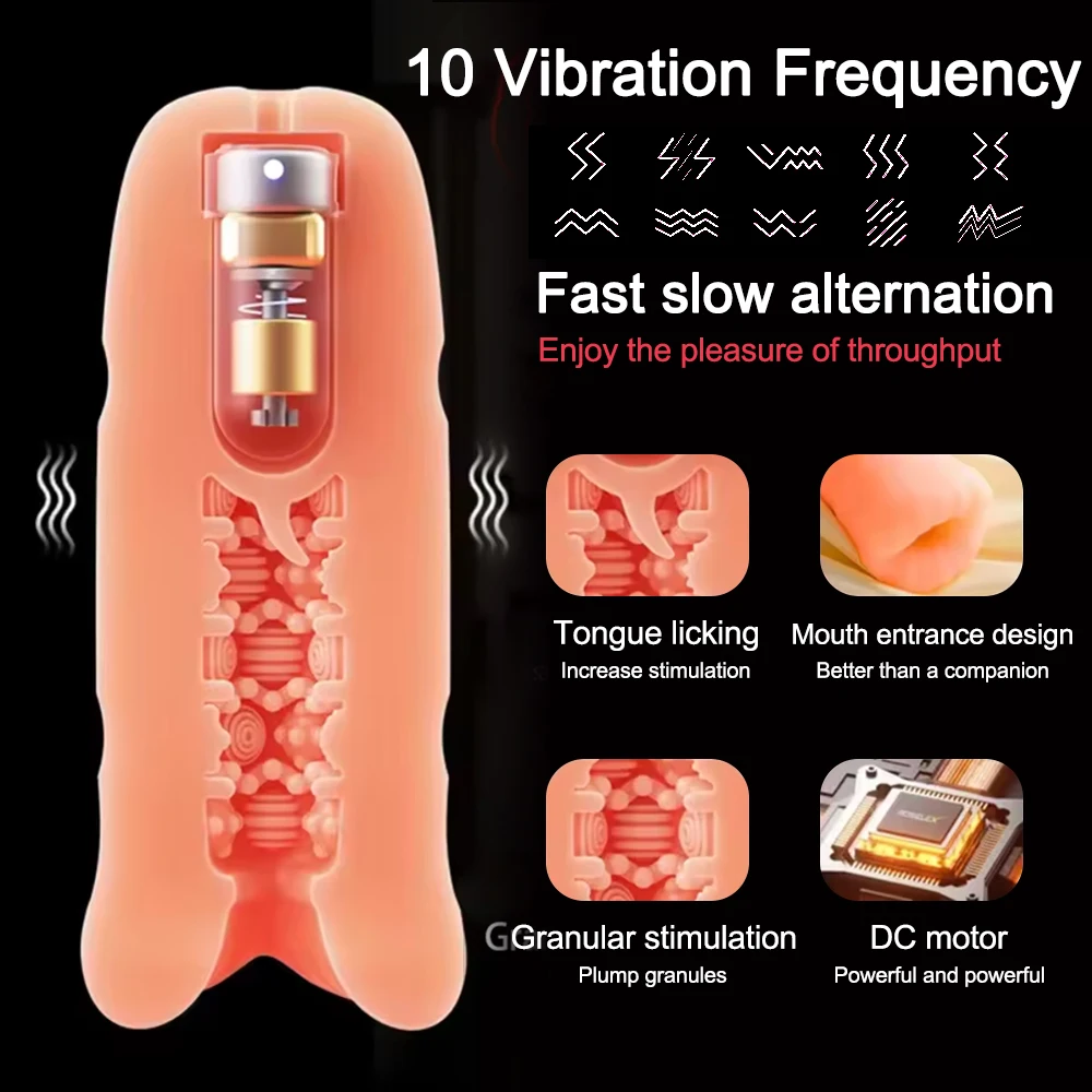 التلقائي ذكر الاستمناء كأس للرجال اللسان لعق هزاز القضيب المدرب التمارين المهبل مضخة تفريغ الجنس لعب للرجال الكبار