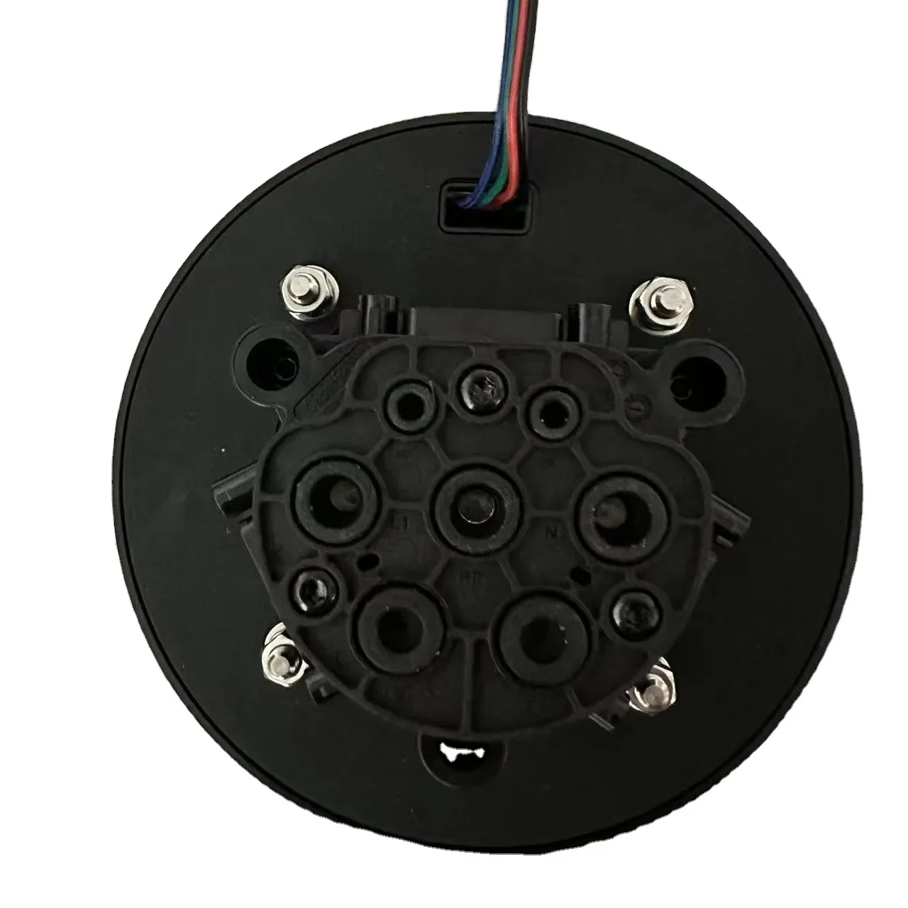 New 32A 22KW Type2 Female Socket 250V 62196 EV Charge Point EVSE Outlet RGB LED Lights