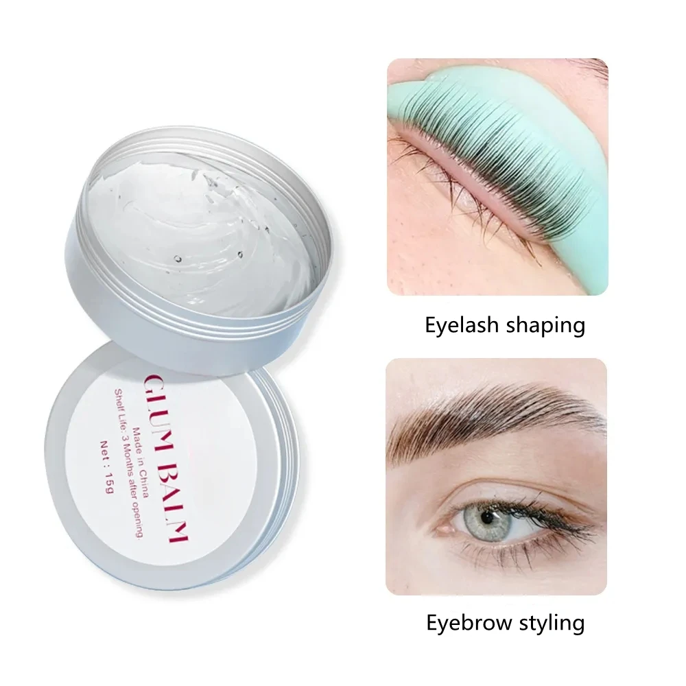 15G Lash Lift Lijm Effen Gel Geurloze Bonding Wimper Perm Vaste Lijm Niet-Irriterend Lifting Lash Wax Fixatie Lijm Wenkbrauw Lijm