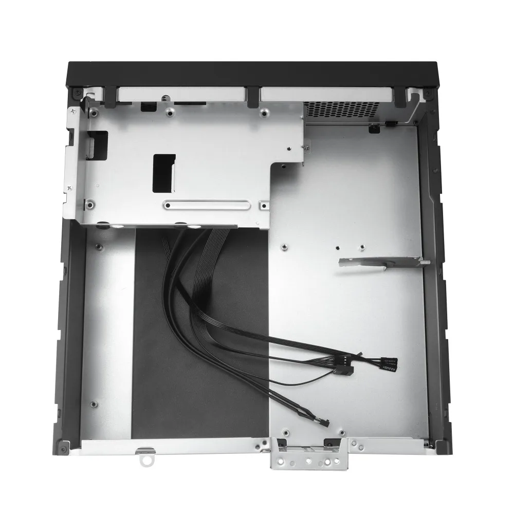 UX07 Desktop HTPC Case, Horizontal MATX ITX Chassis  Low Profile GPU Support
