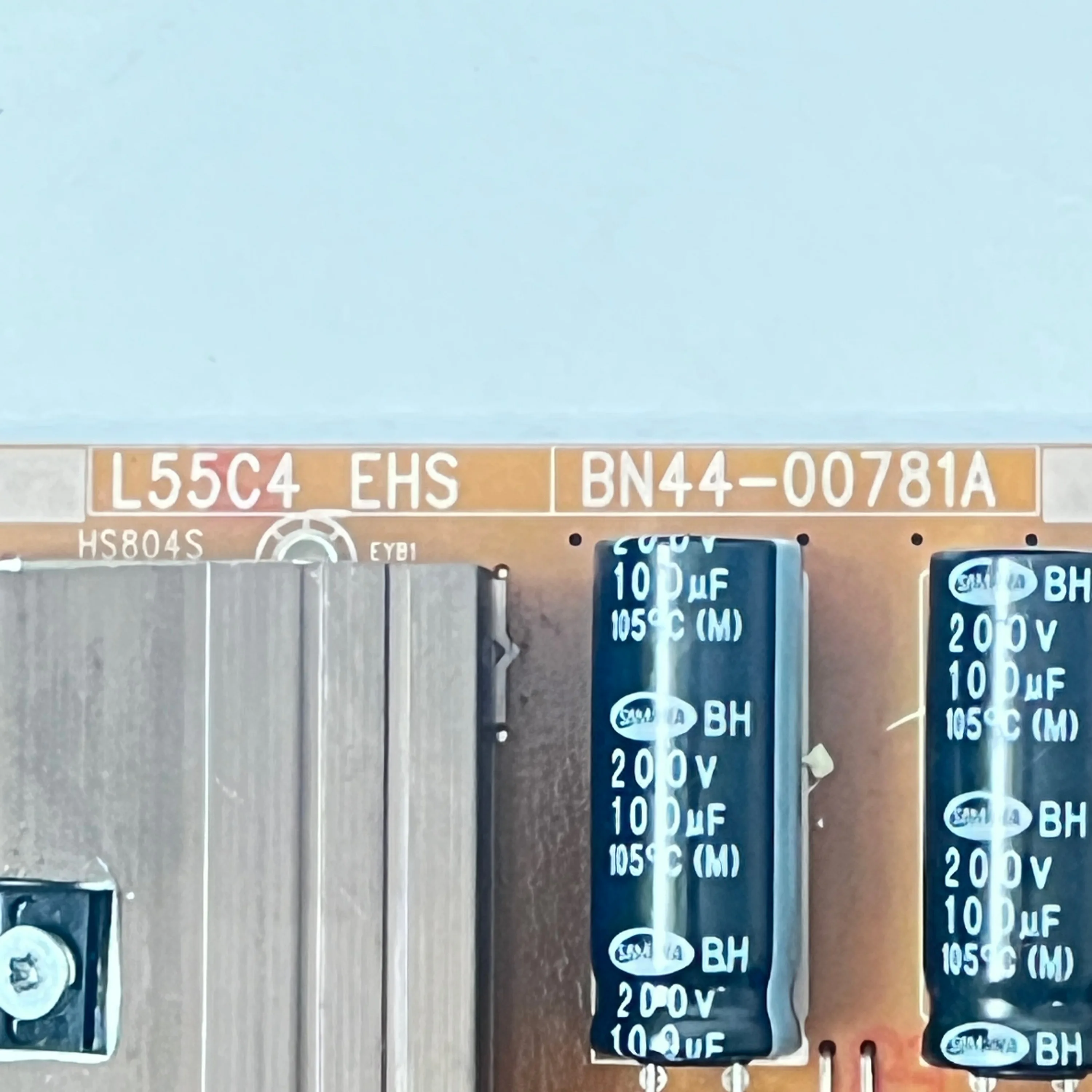 BN44-00781A แผงพลังงานทีวีของแท้ดั้งเดิม L55C4_EHS ใช้งานได้ปกติและสำหรับ LCD TVS UN55HU7200FXZA อุปกรณ์เสริม UN55HU7200