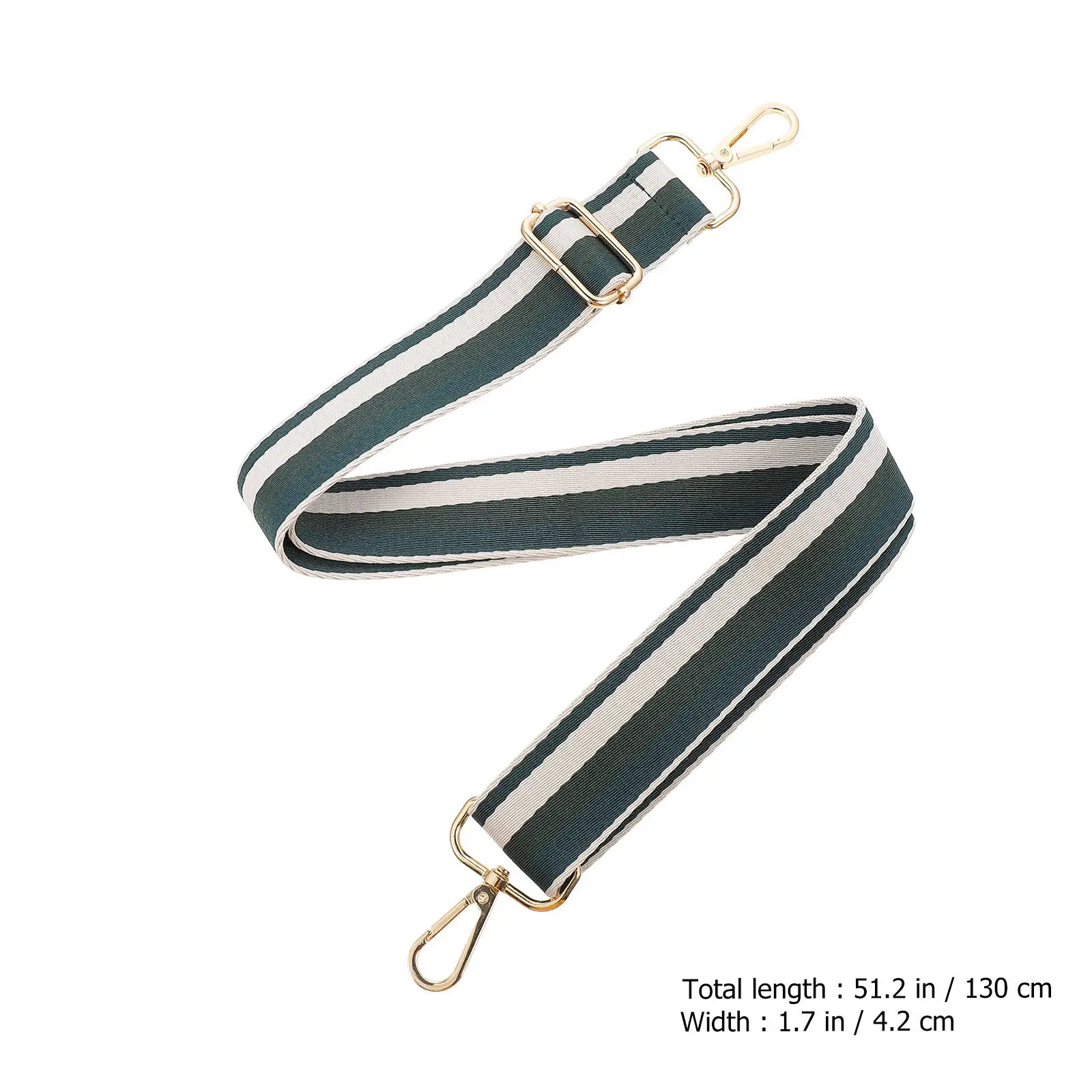 Adjustable Bag Strap Replacement for Women Crossbody Messenger Handbag Premium Buckle Design Fashionable Contrast Color Shoulder