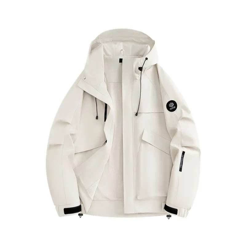 Spring Autumn New Arrival Unisex Wind Resistant Outdoor Hooded Jacket Casual Versatile Outer Coat For Daily Hiking Sports Wear