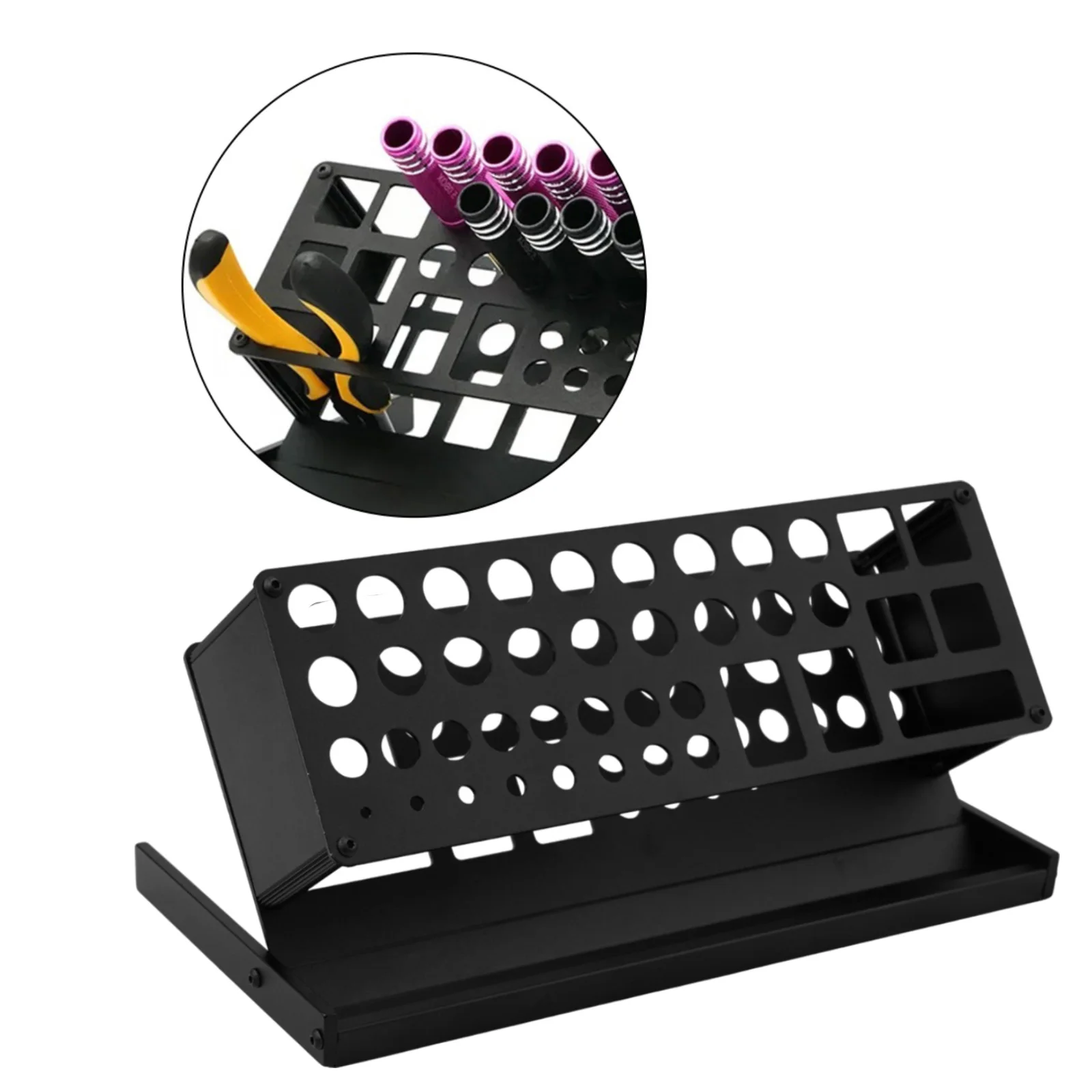 Screwdriver Rack Holder Screwdriver Storage Rack Portable Tool Storage Tool Stand DIY Unassembly Kit Easy Installation Pliers