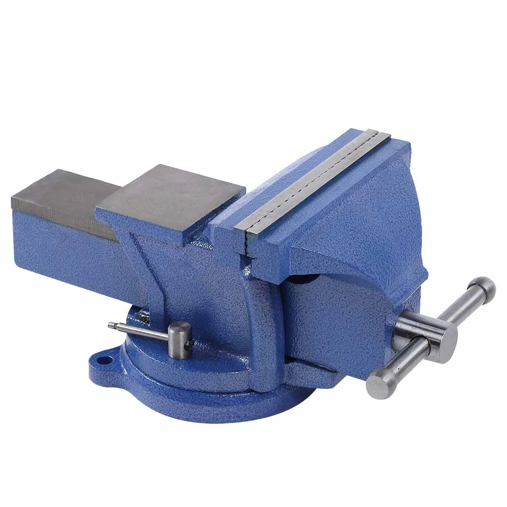 Mesa de torno de bancada de 8 polegadas, 14kg, alicate de nariz plano preciso, ferramentas de fixação fixa, comprimento de fixação de 6,1 polegadas para bancada de trabalho