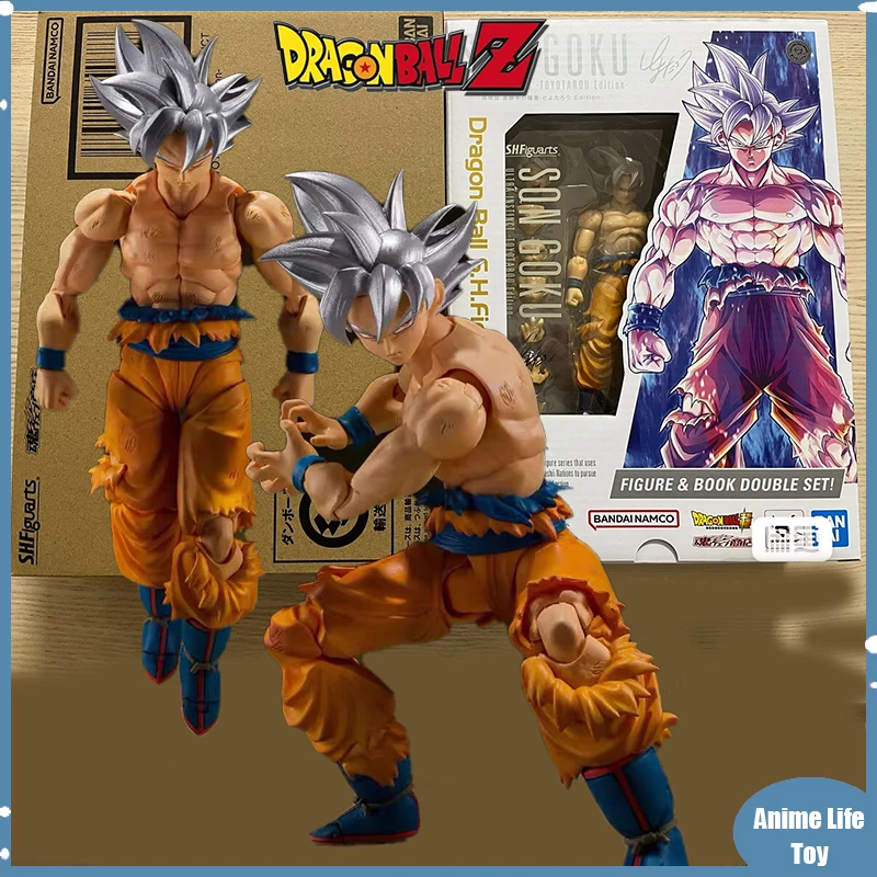 

Оригинальная фигурка в наличии Bandai Dragon Ball Z VJ30TH S.H. Фигурка Сон Гоку Ultra Instinct Toyotaro Edition Super Saiyan