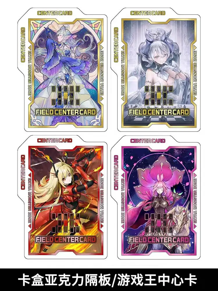 Yu-Gi-Oh! Carte Game Field Center Card Yugioh Hiita the Fire Charmer Lono Dragonmaid acrilico partizione carte di separazione giocattolo