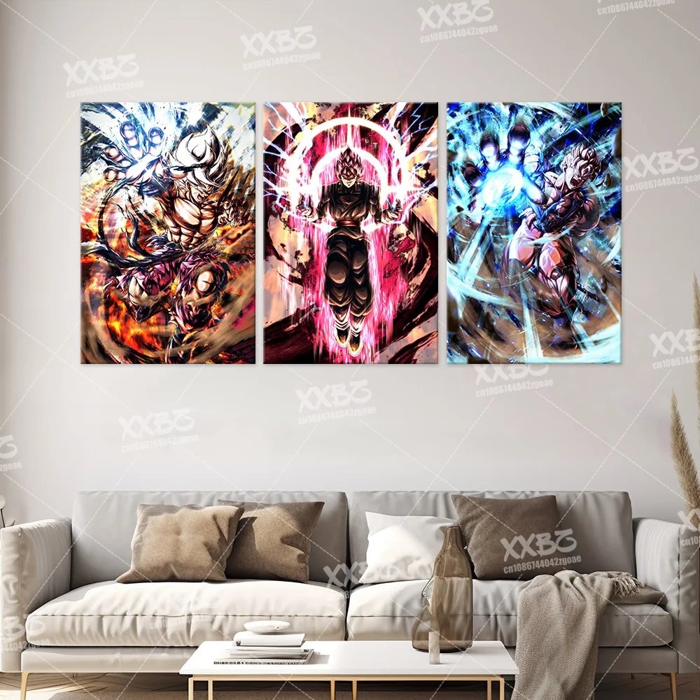 Dragon Ball Wall Artwork Anime Paintings Cell Pictures Dabura Home Poster Kakarot Son Goku Canvas Decoration Bardock Wallpaper