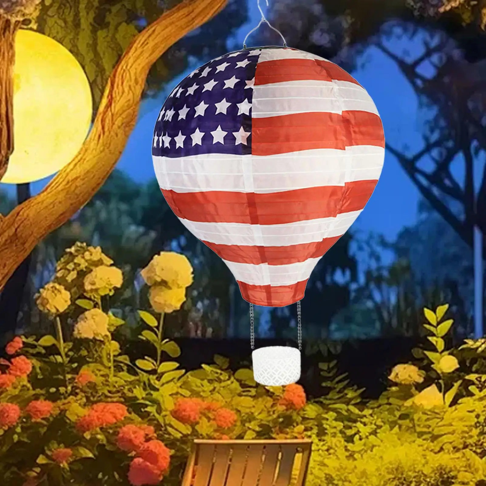 

Solar Lantern Hot Air Balloon Garden Decoration Outdoor Waterproof Solar Lights