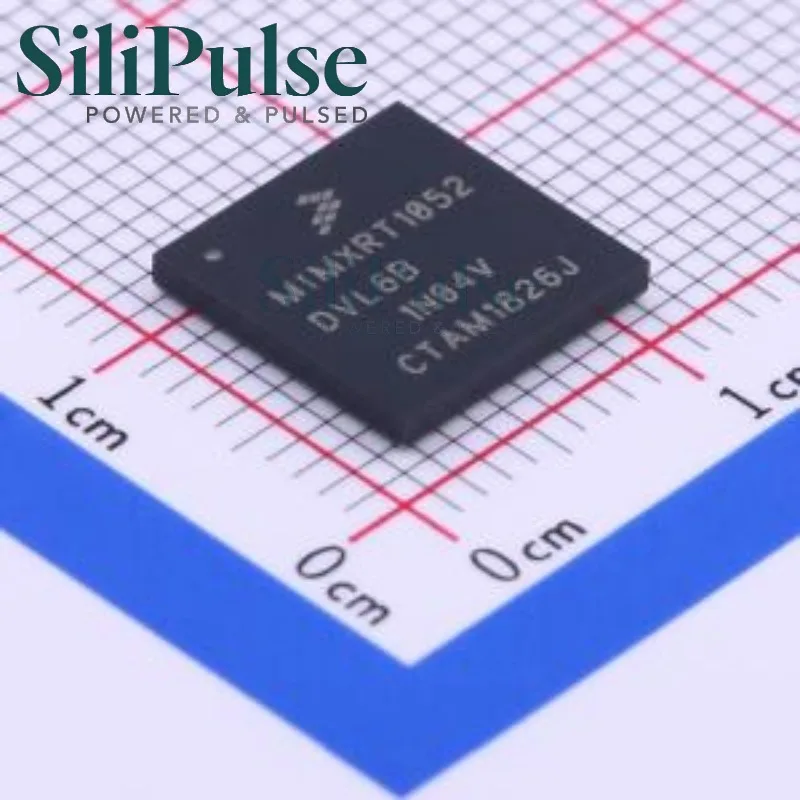 (1/5pcs) MIMXRT1052DVL6B 64-LQFP 100% Original In Stock (MCU/MPU/SOC) 3V~3.6V 127 600MHz 512KB BGA-196