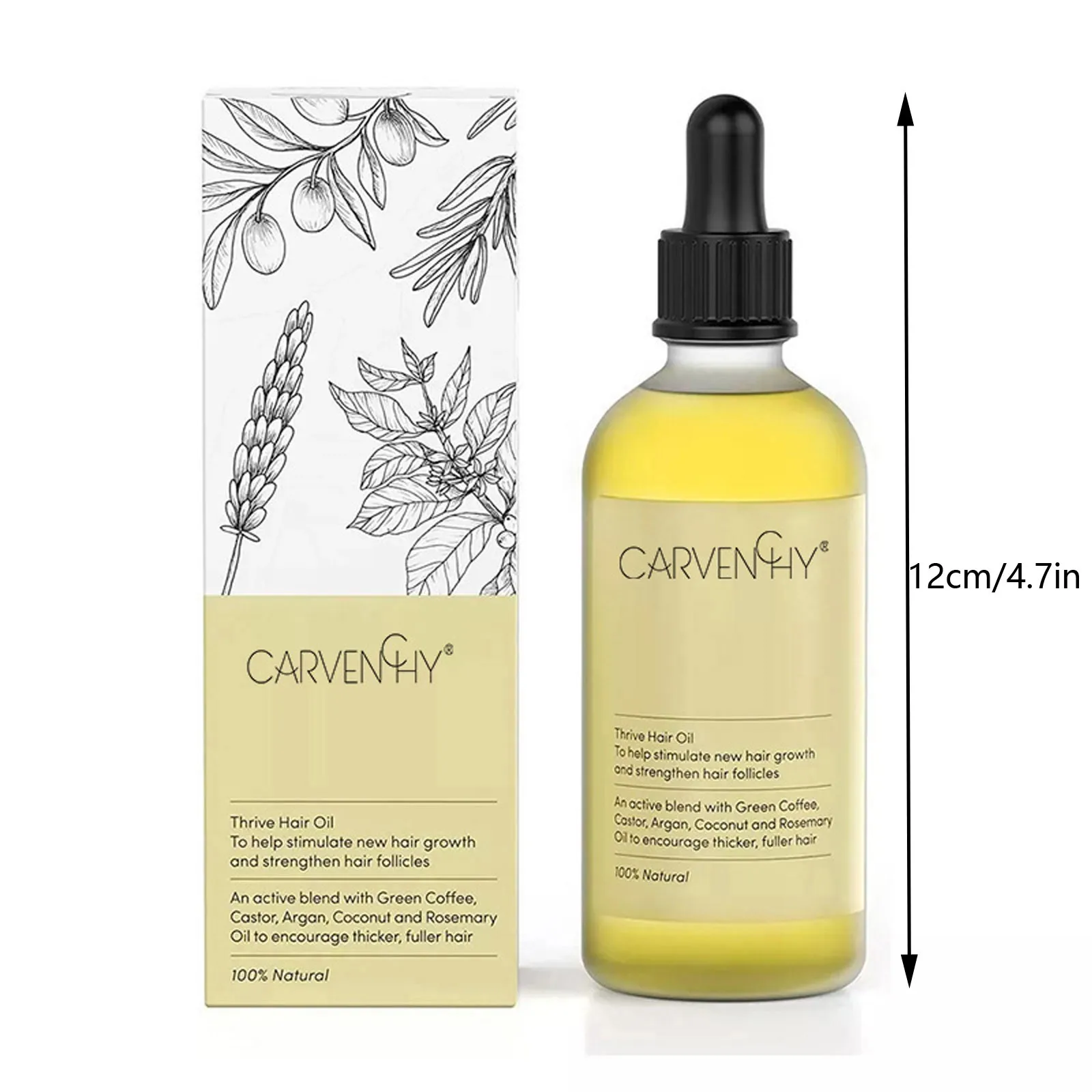 60ml Fragrant hair care essential oil soft, fluffy, Improve irritability leaving a lingering fragrance Germinal hair