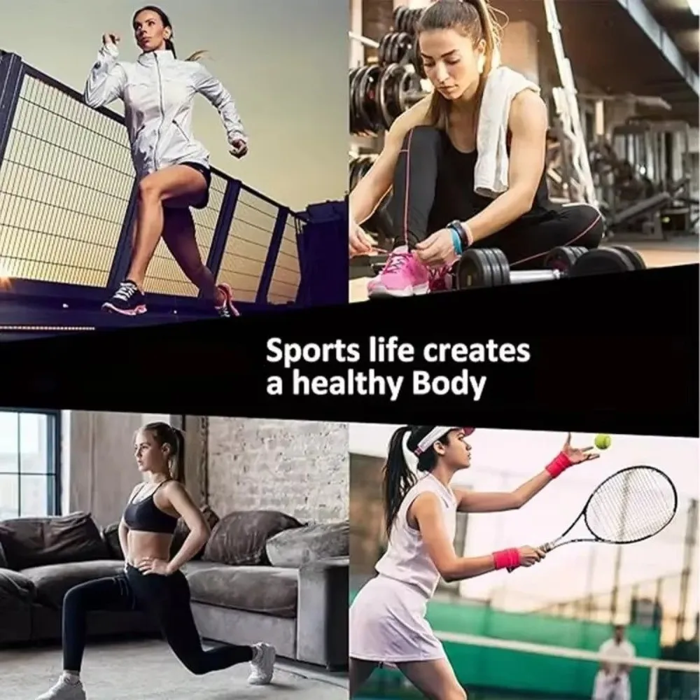 

5Pair Breathable Work Socks Towel Bottom with Anti-Friction Heel Design Mesh Running Sock Double Solid Color