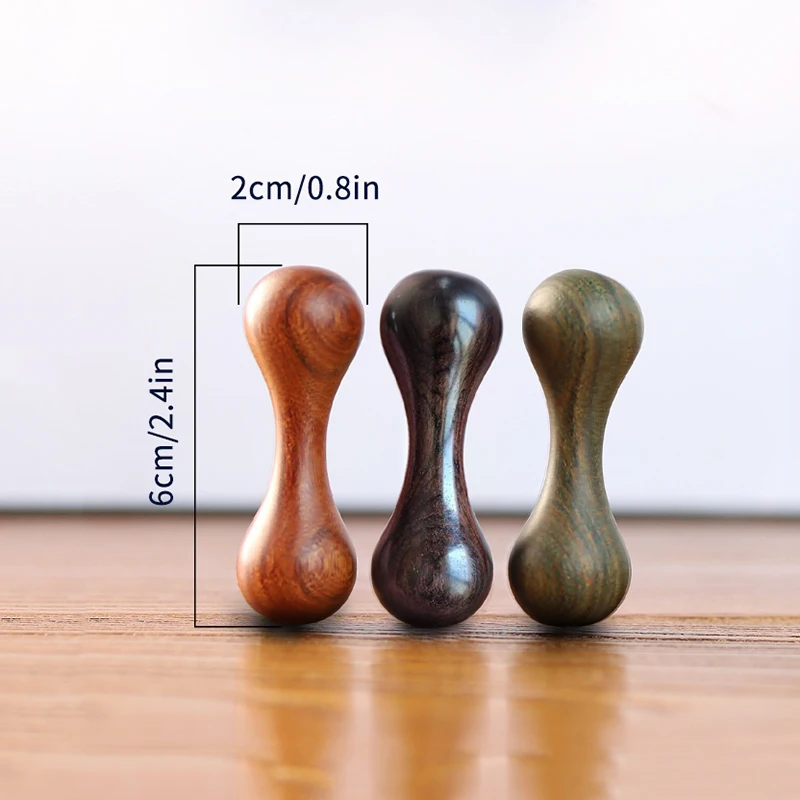 Knucklebone sândalo ponta do dedo superior baole grânulo begleri brinquedo knucklebone dedo limite edc anti estresse autismo tdah exercício de dedo