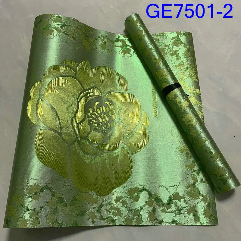 Tradition Print 3D Embroidered Sego Gele Hayes HeadTie Wraps High Quality Original Headtie Wrapper For Women Fashionable Wedding