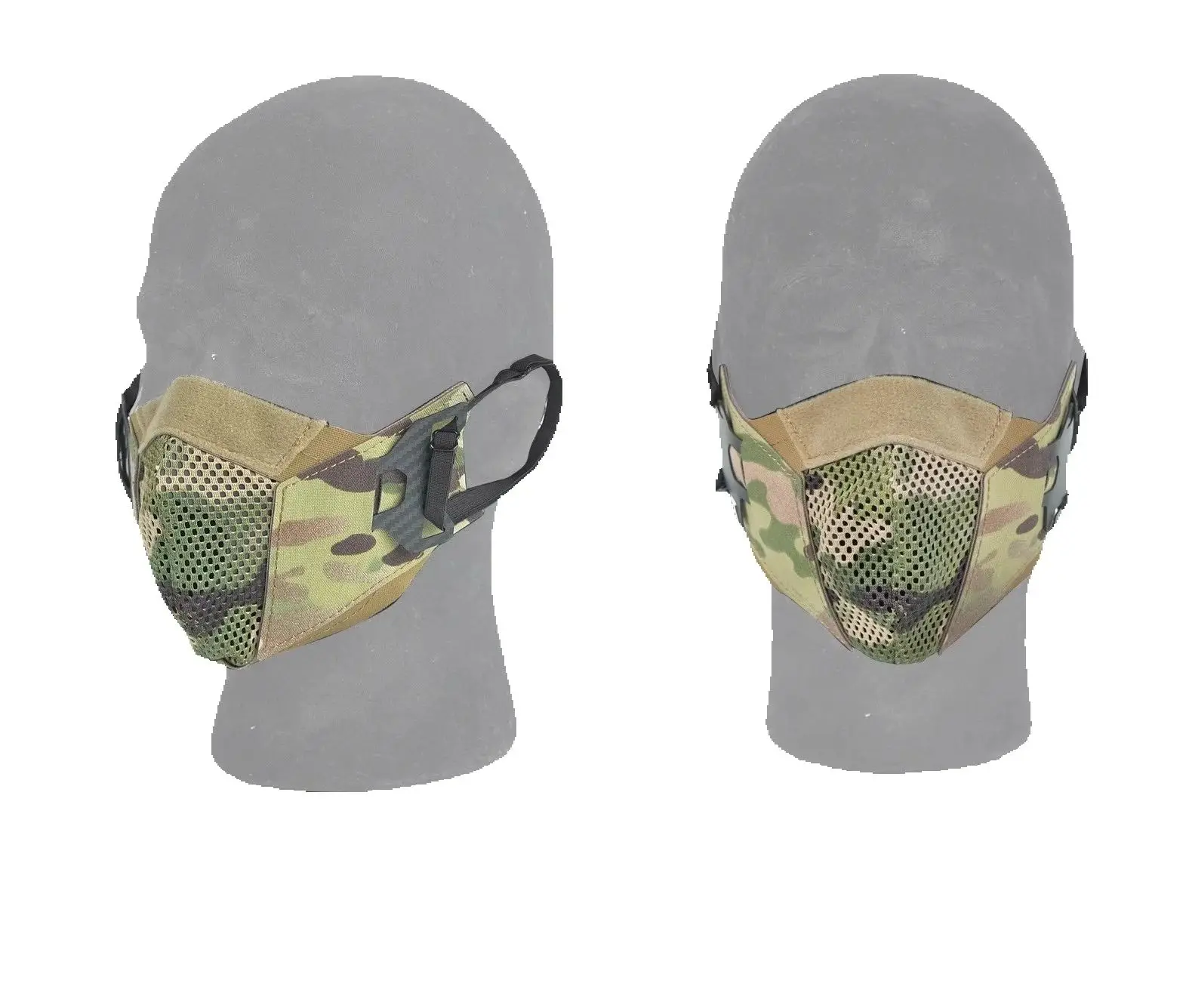 DMGear Tactical Face Mask Anti-Fog Hunting Protection Gear Hunting Equipment Accessory Airsoft Comfortable Laser Cut Breathable