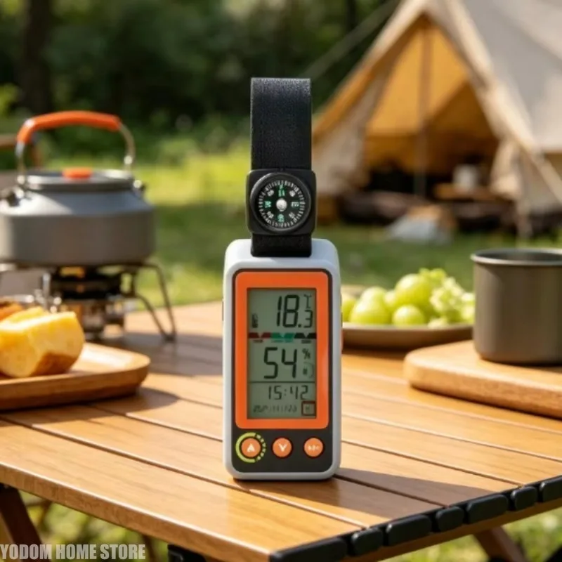 Mini Camping LCD Electronic Digital Temperature Humidity Meter Indoor Thermometer Hygrometer Household Thermometer Tools