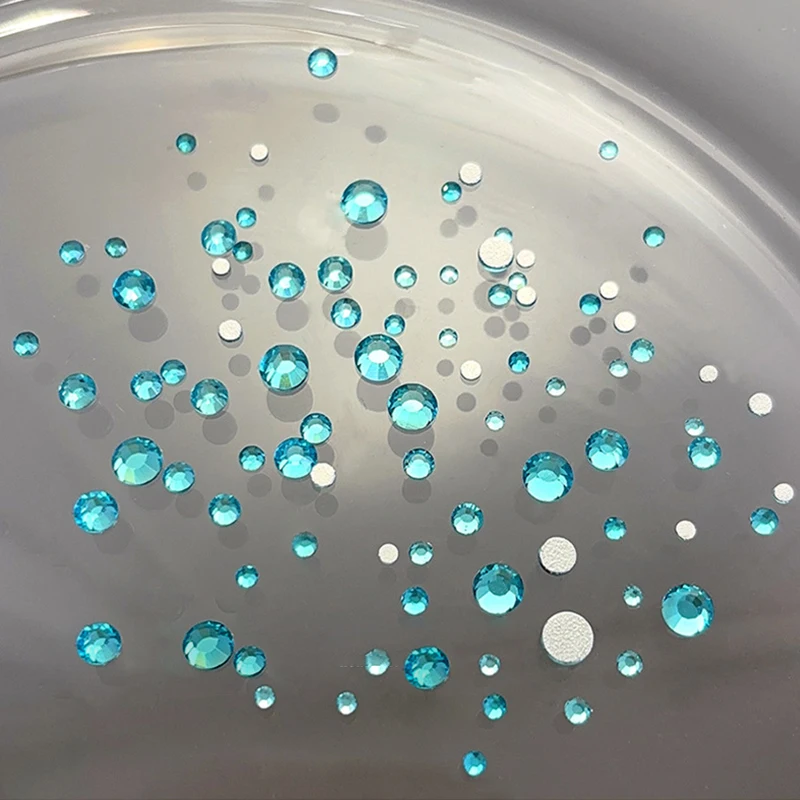 1440pcs Rhinestones Glitter Crystal Diamond Strass Flatback Stone Gems Nail Art Rhinestones Decorative Accessories