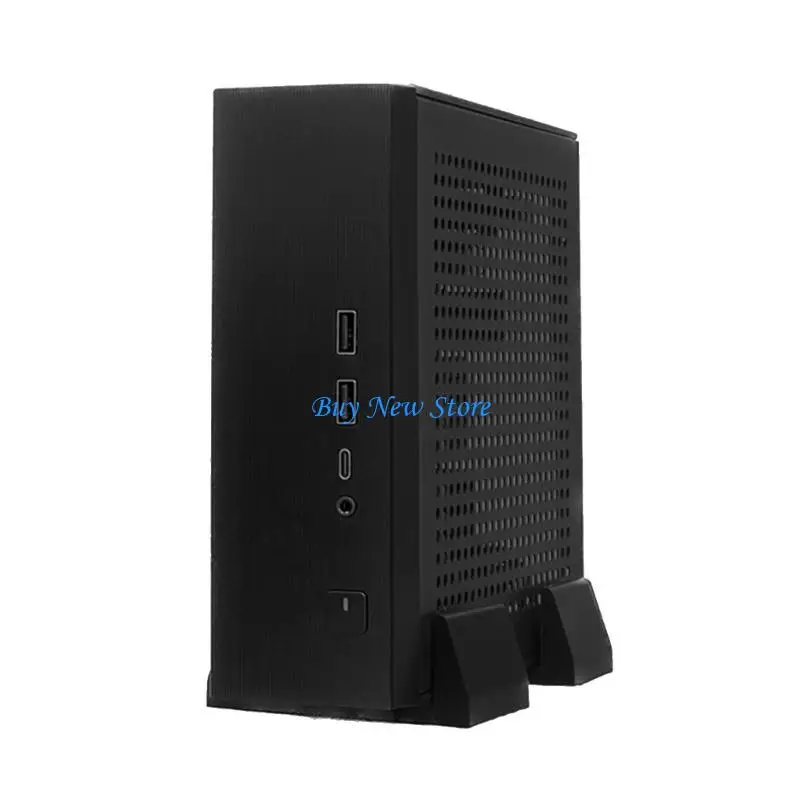 

20CE M09 Mini Desktop Case MINI-ITX PC Chassis Versatile and Efficient Industrial Control Case with Foot Stand 180W Power