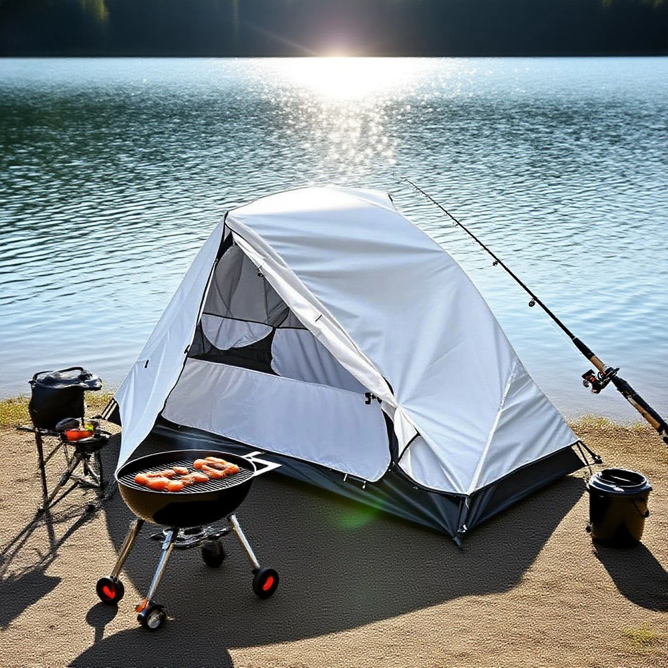 

1 Person Camping Tent Waterproof Windproof Outdoor Dome Tent for Hiking Fishing Backpacking,Anti-UV 3 Season Lightweight
