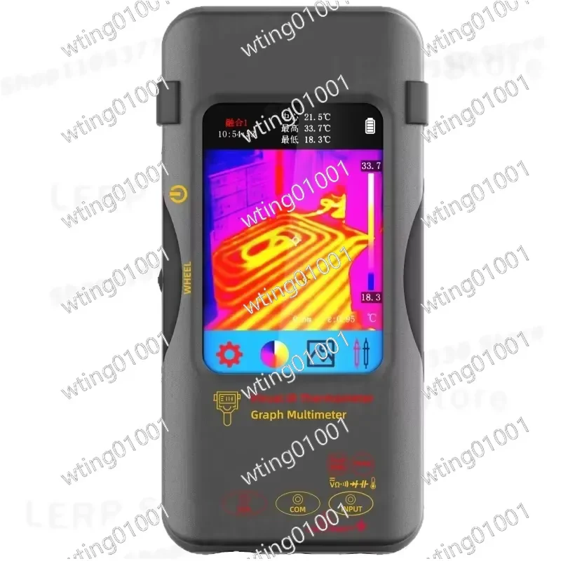 for SH7A Thermal Imaging Multimeter 320x320 HD Resolution Power Inspection Device Electronic Maintenance Tool