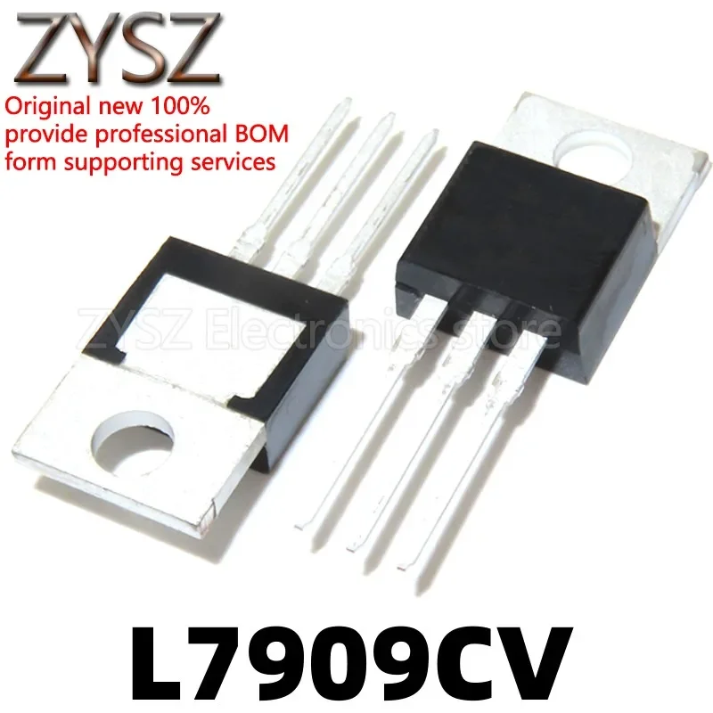 1PCS L7909CV in-line triode 9V L7909 three-terminal regulator TO-220